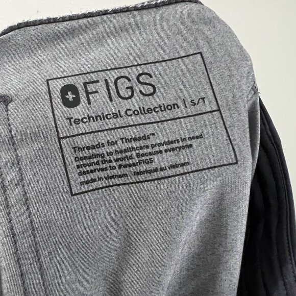 Figs Mens Gray Pisco Scrub Pull On Pants Size Small Tall - Picture 4 of 6